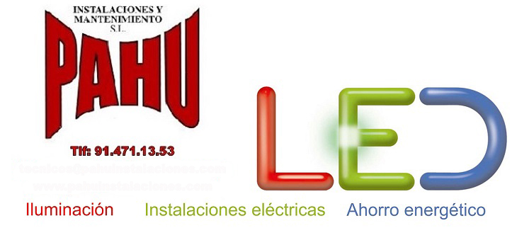 Iuminacion Led ahorro energ&eacute;tic